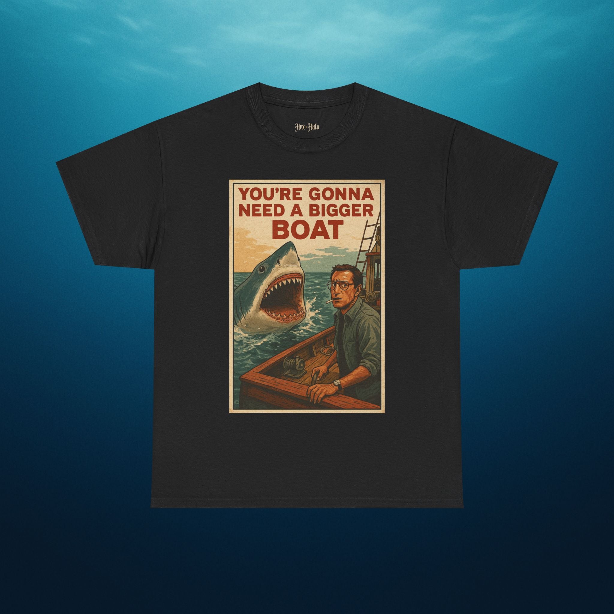 Jaws - "Bigger Boat" Tee