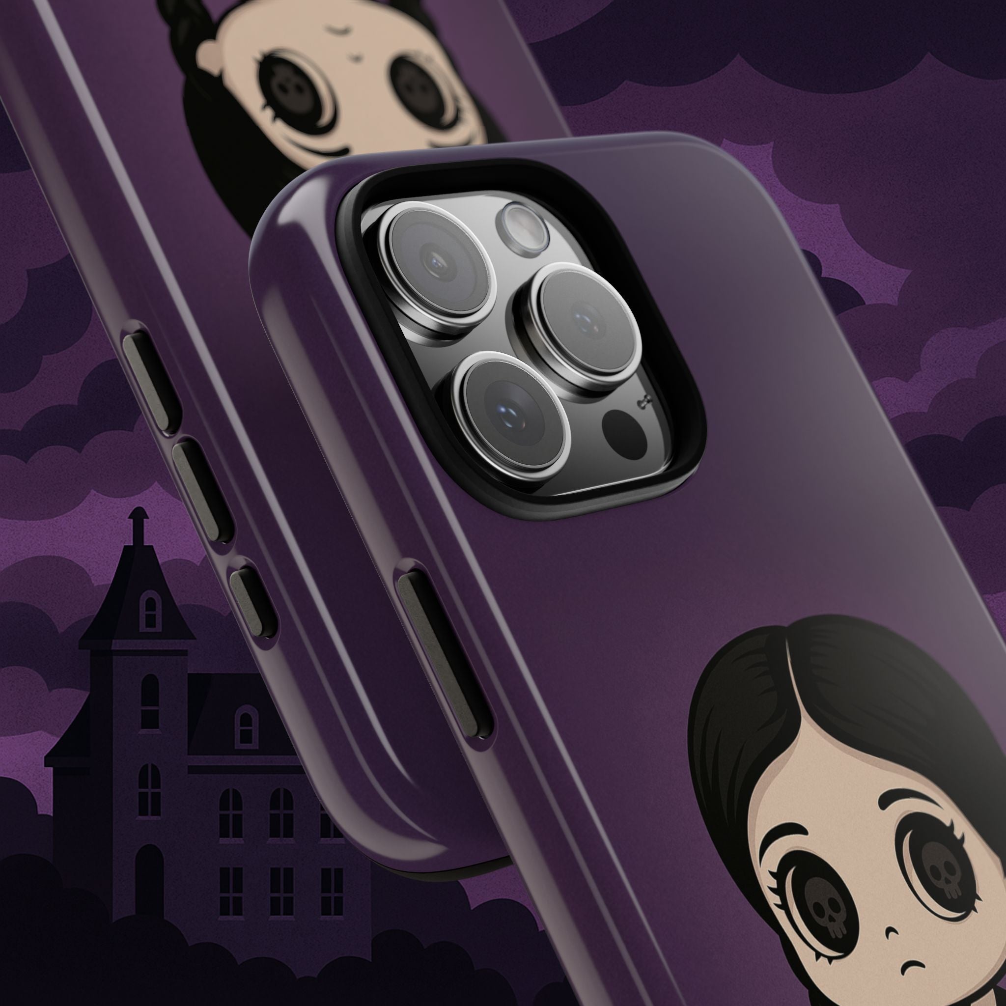 Wednesday - "Skull Keeper Wednesday" Phone Case