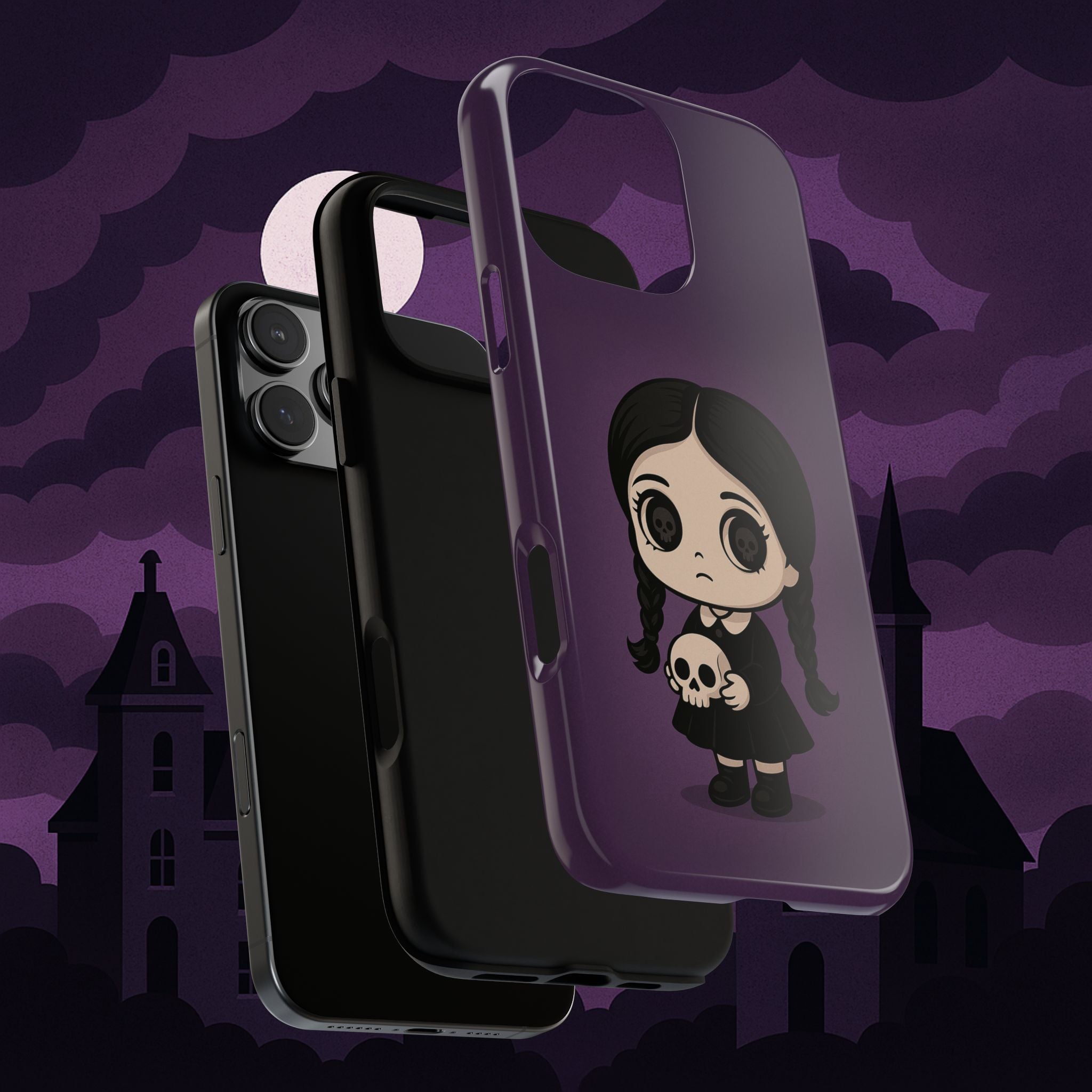 Wednesday - "Skull Keeper Wednesday" Phone Case