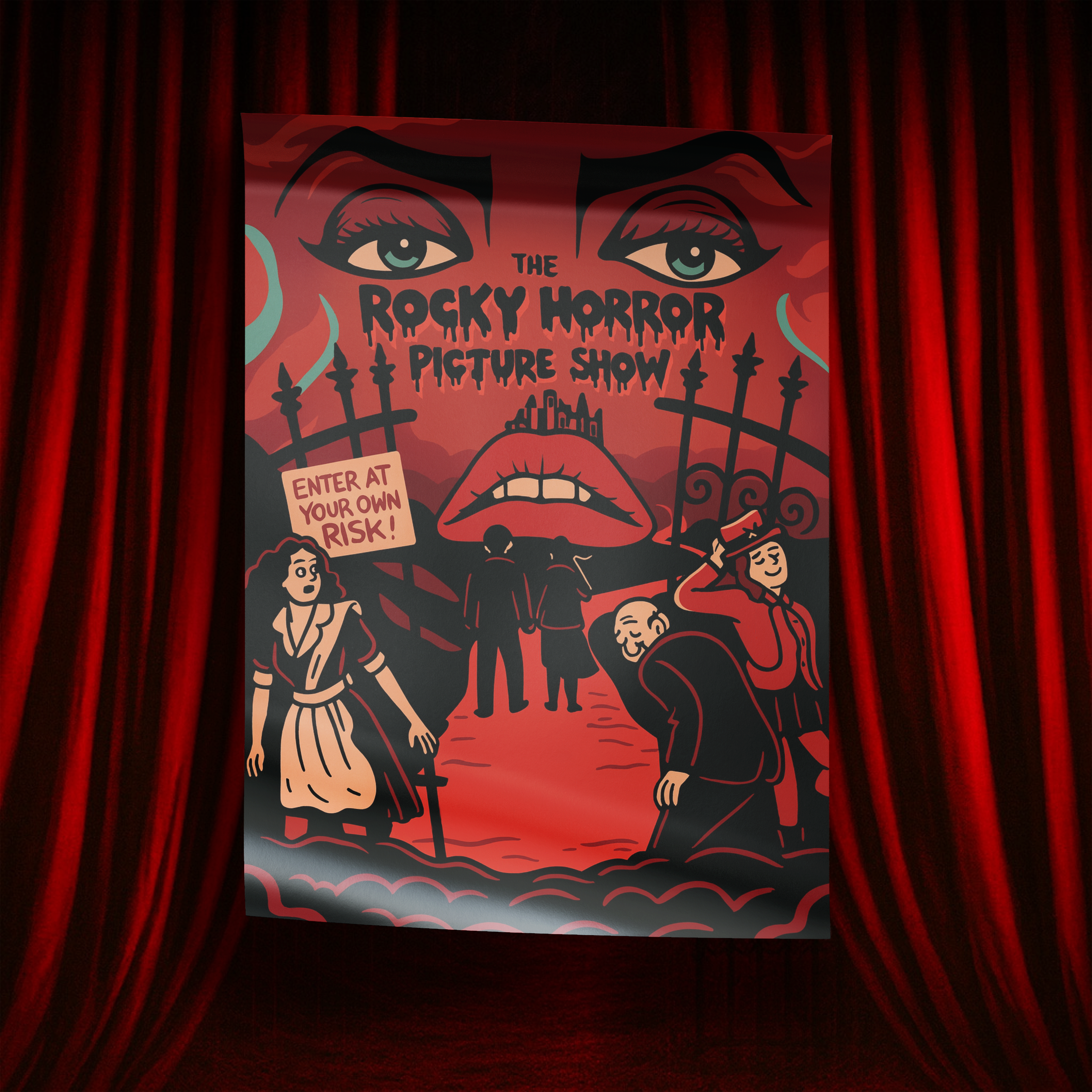 The Rocky Horror Show - "Comic Book" Poster