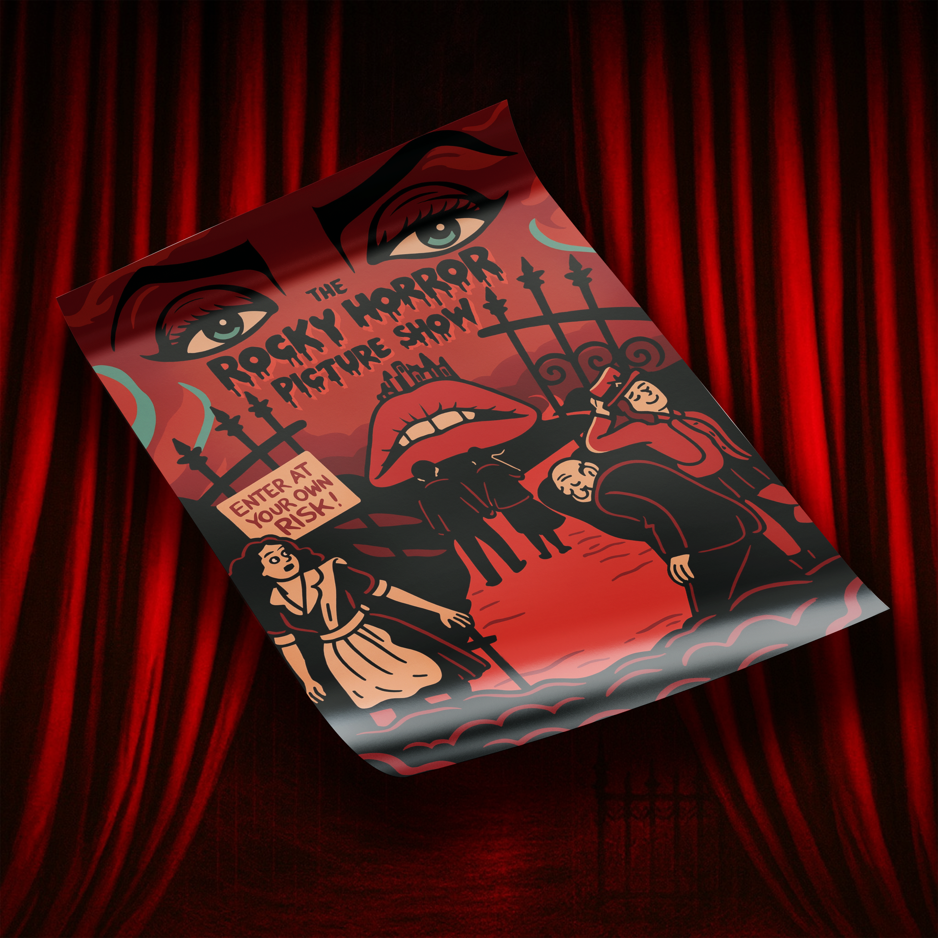 The Rocky Horror Show - "Comic Book" Poster