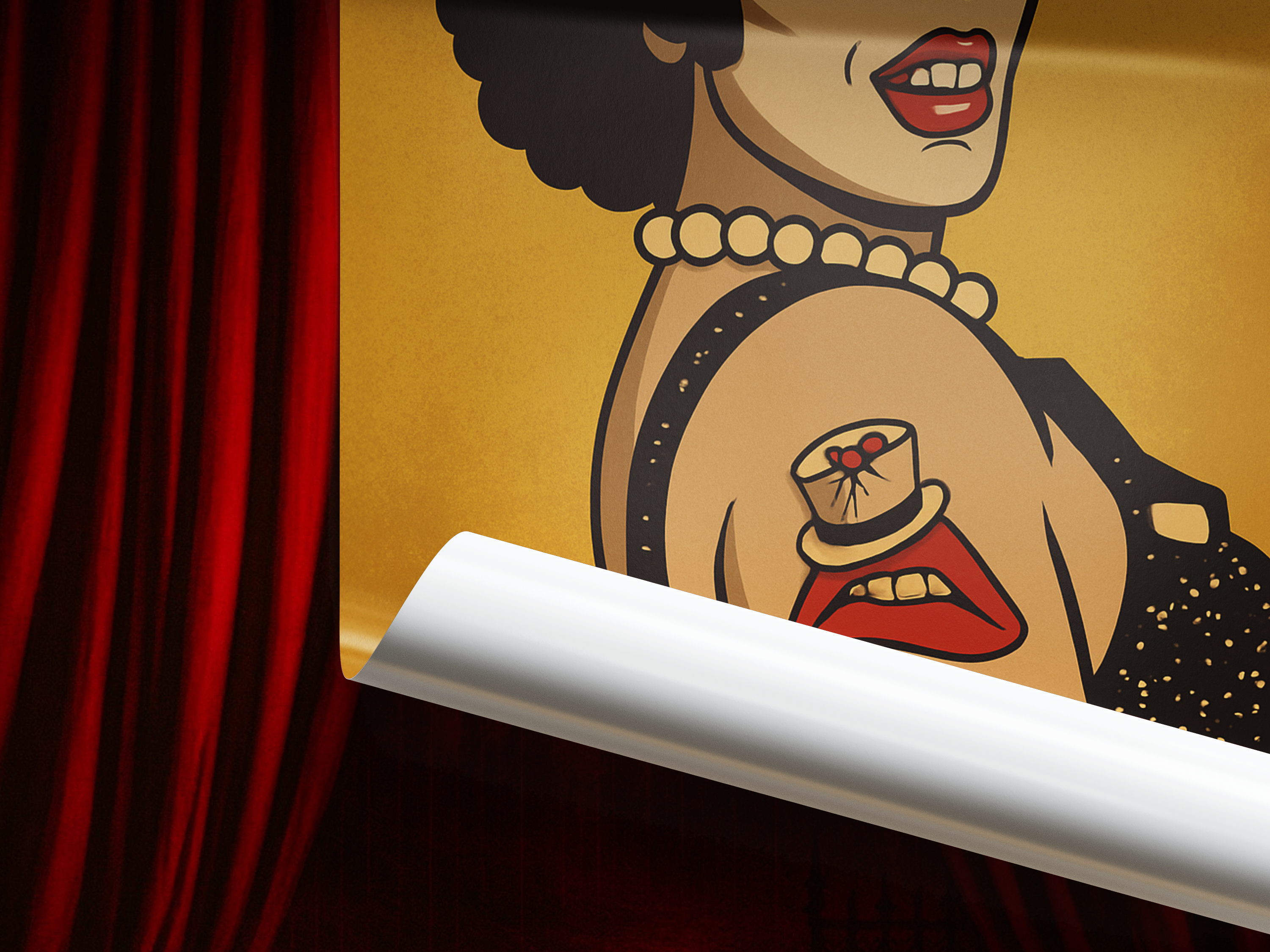 The Rocky Horror Show - "Top Hat" Poster