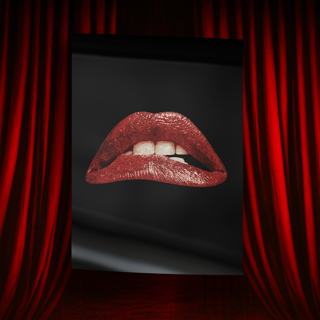The Rocky Horror Show - "Red Lips" Poster