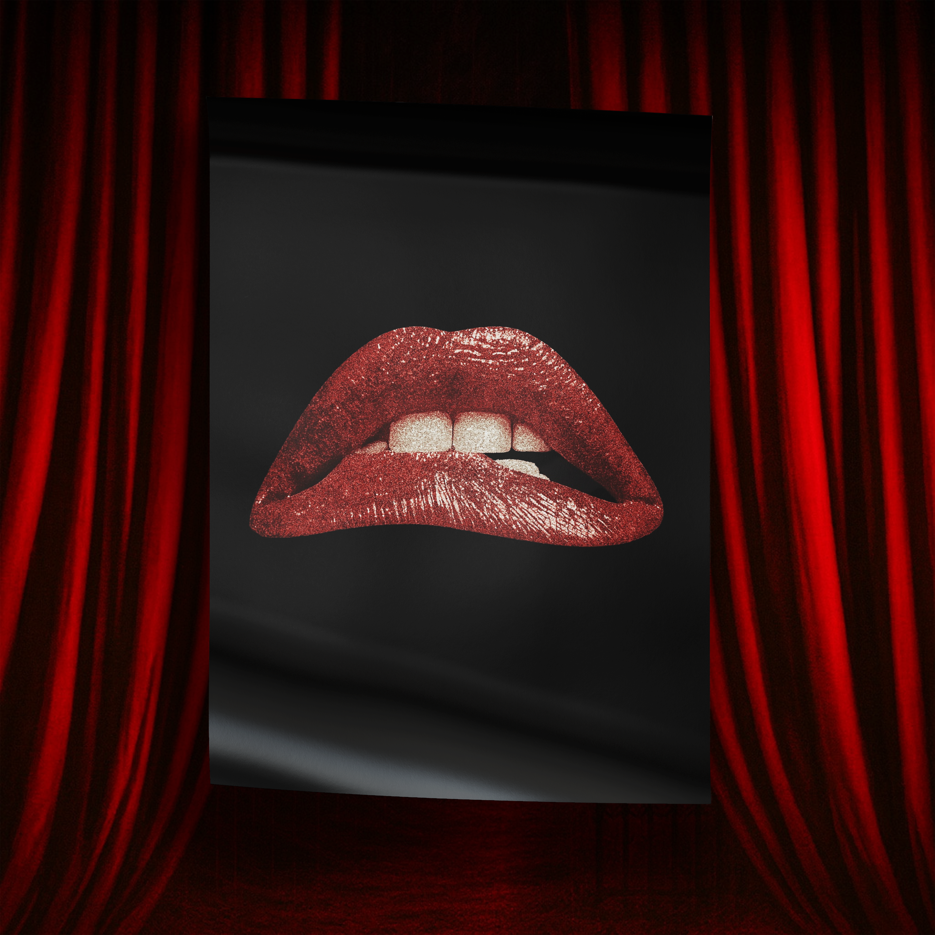 The Rocky Horror Show - "Red Lips" Poster