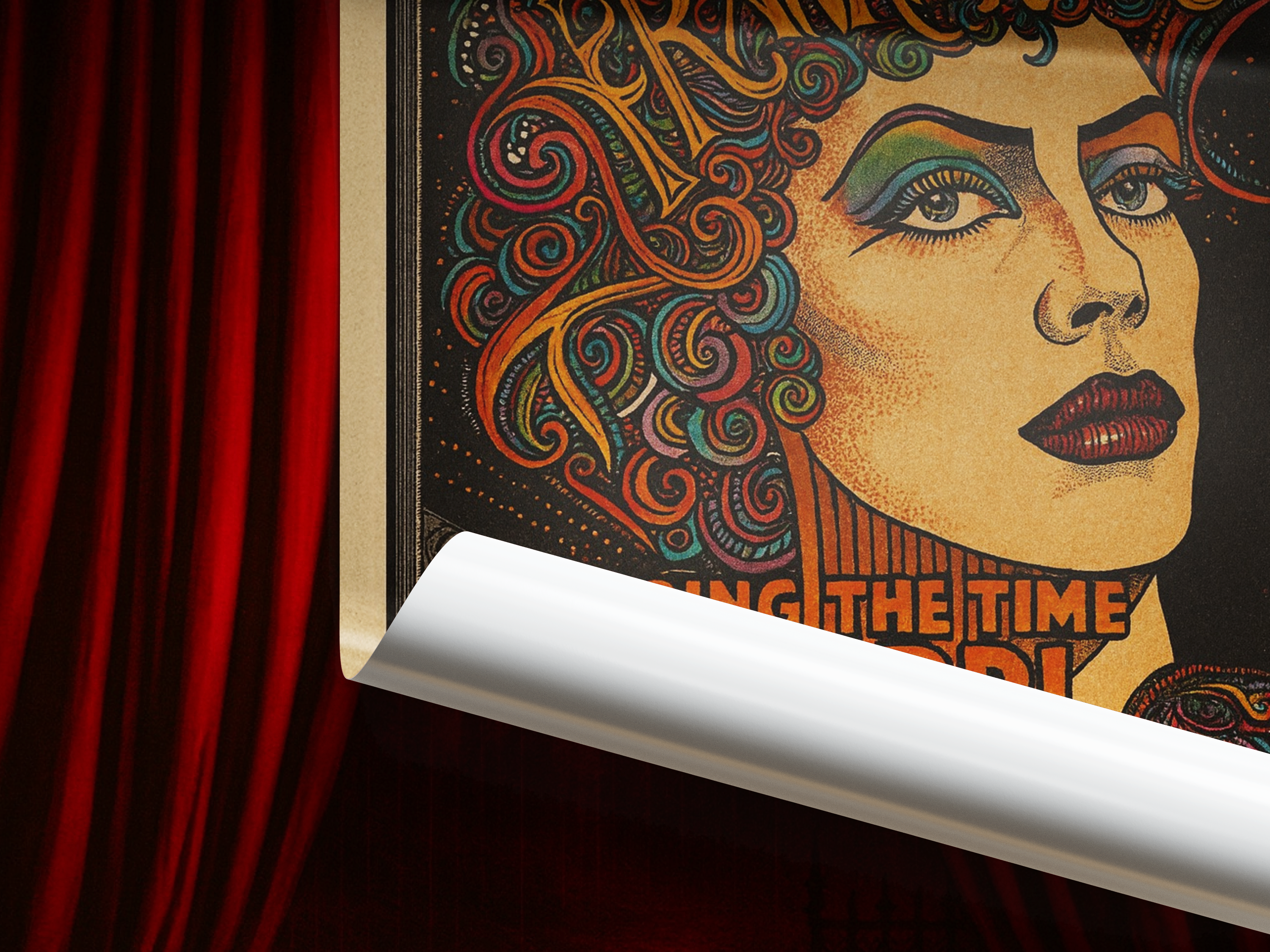 The Rocky Horror Show - "Time Warp" Poster