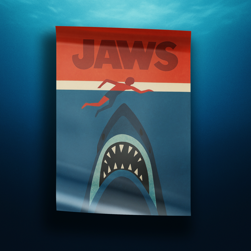 Jaws - "The Original" Poster