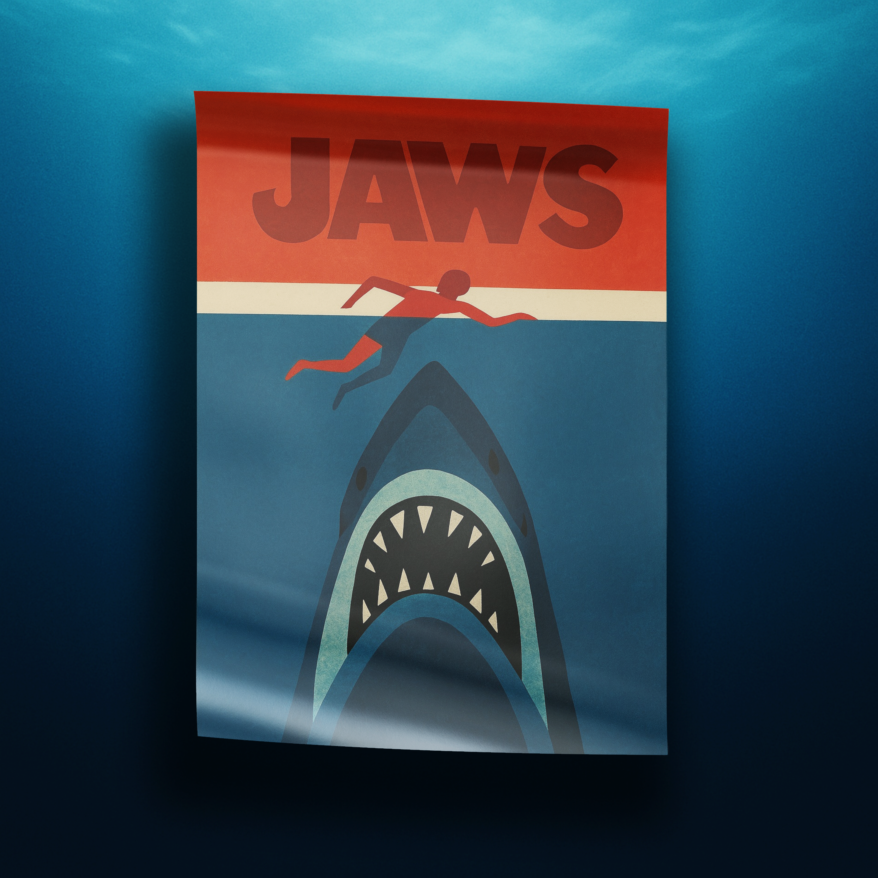 Jaws - "The Original" Poster