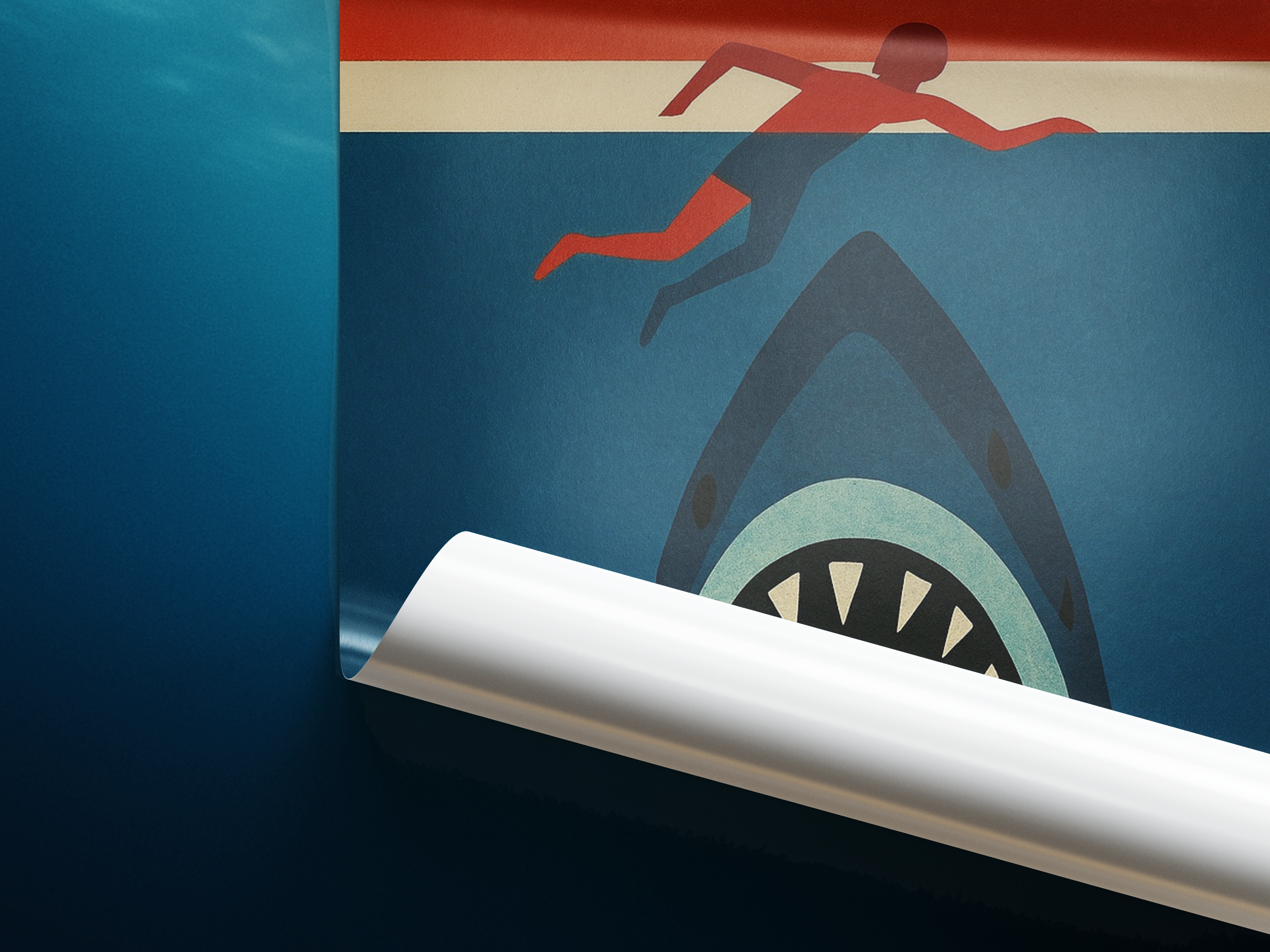 Jaws - "The Original" Poster