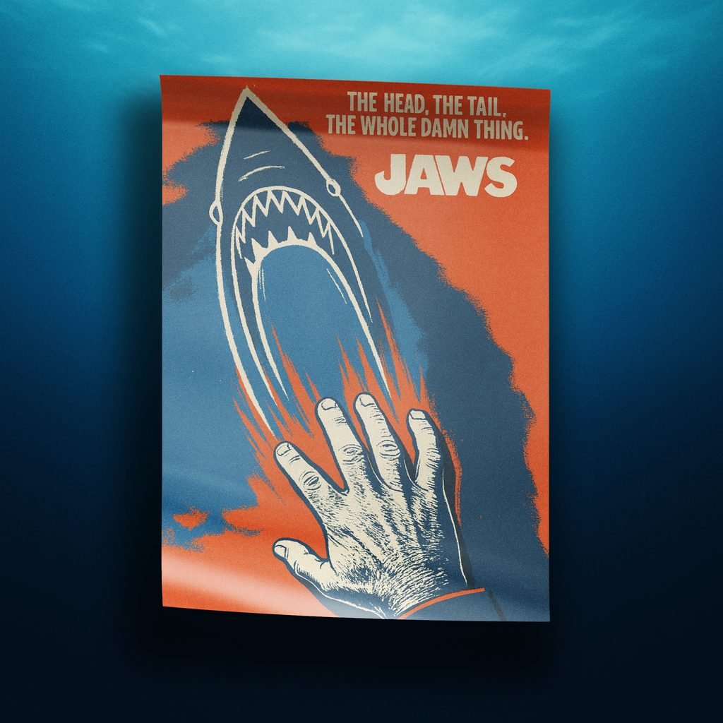 Jaws - "Whole Damn Thing" Poster