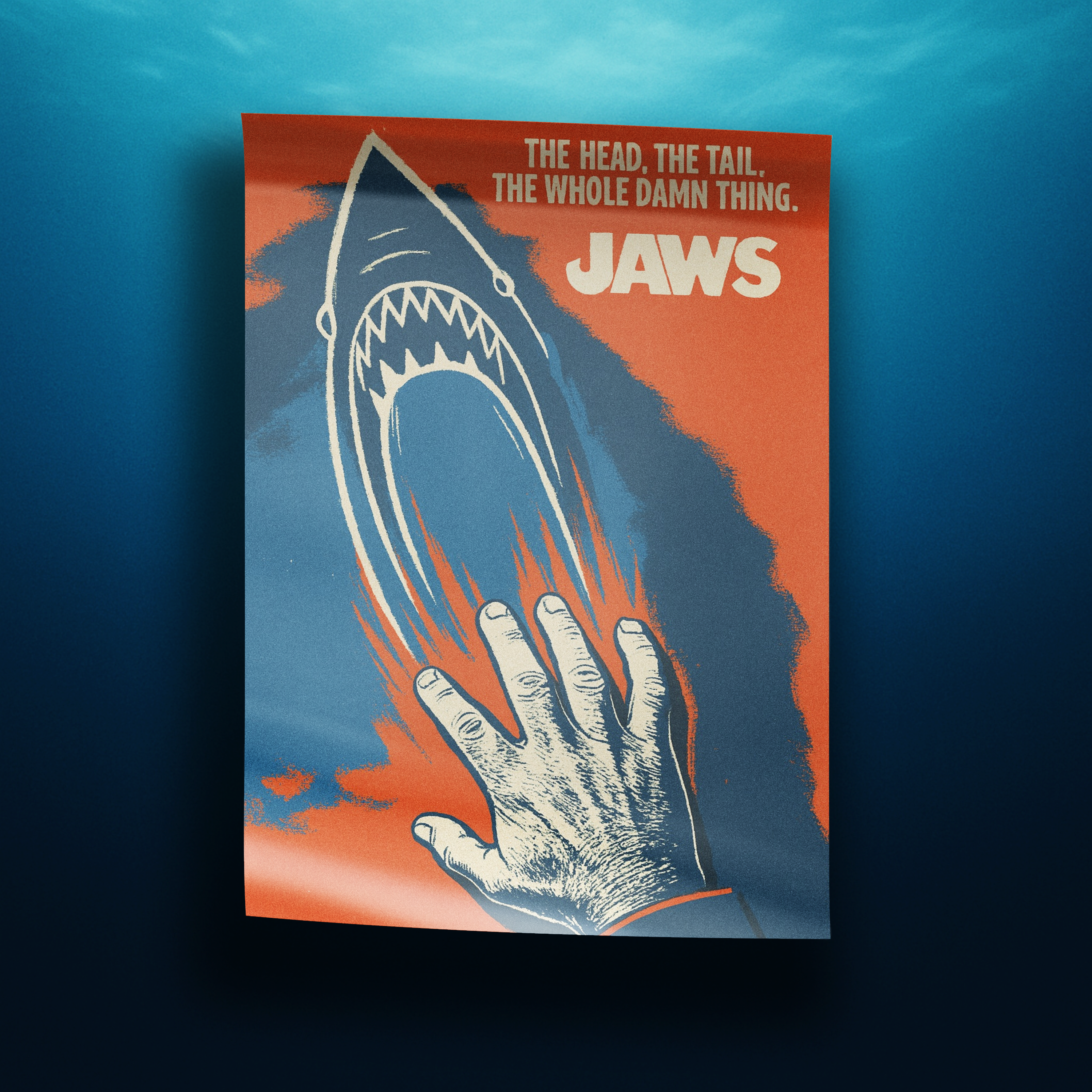 Jaws - "Whole Damn Thing" Poster