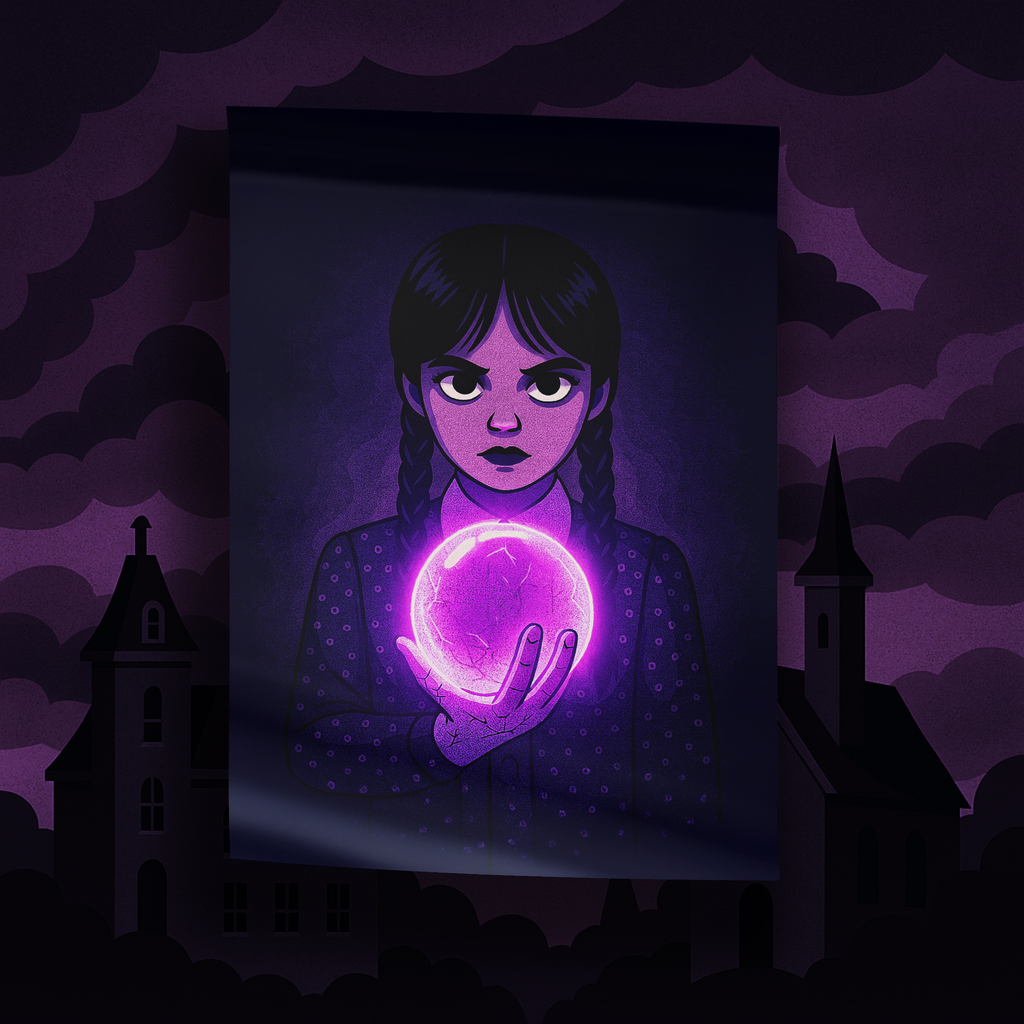 Wednesday - "Crystal Ball" Poster