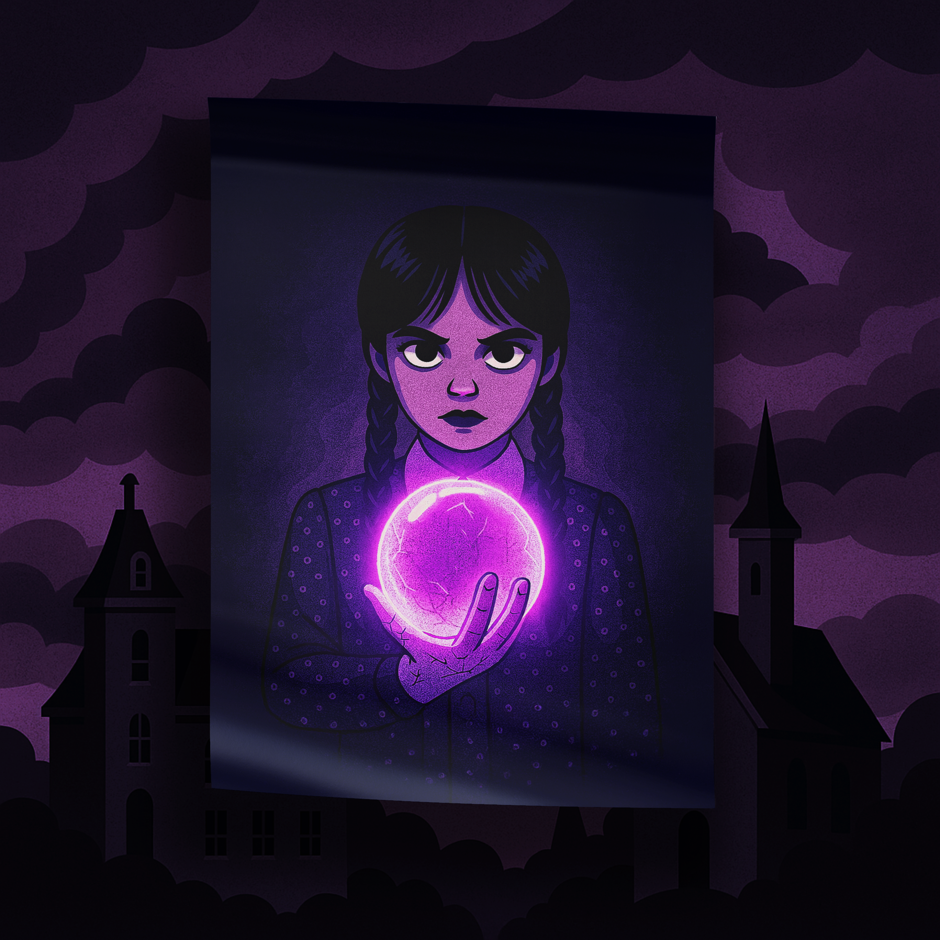 Wednesday - "Crystal Ball" Poster