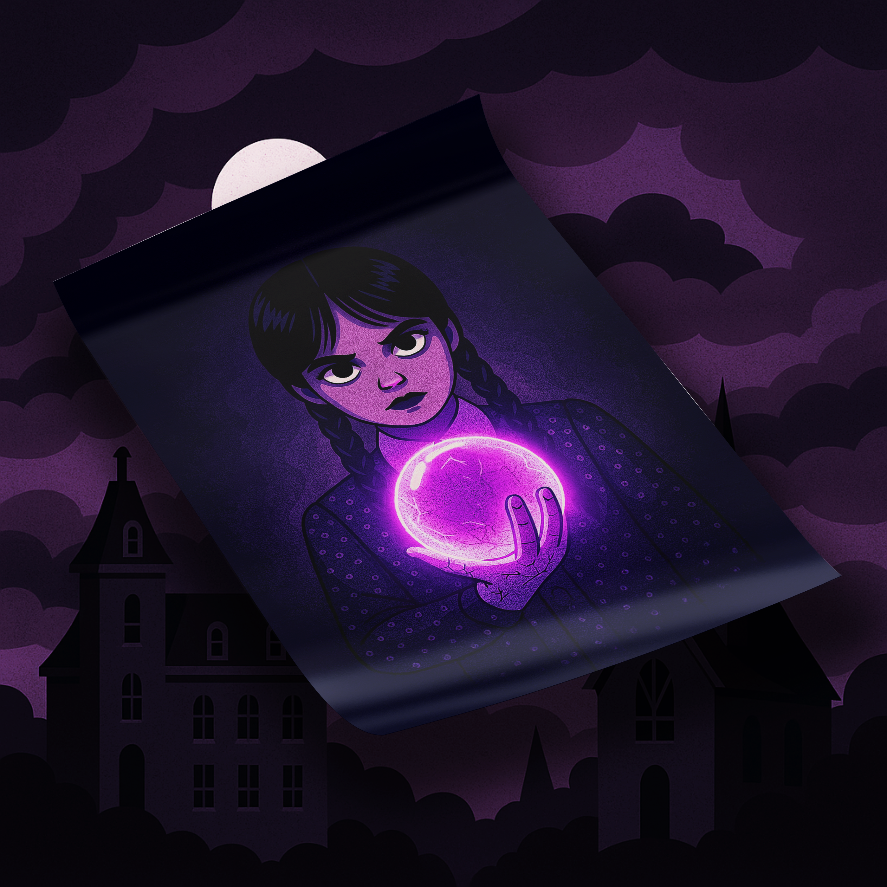 Wednesday - "Crystal Ball" Poster