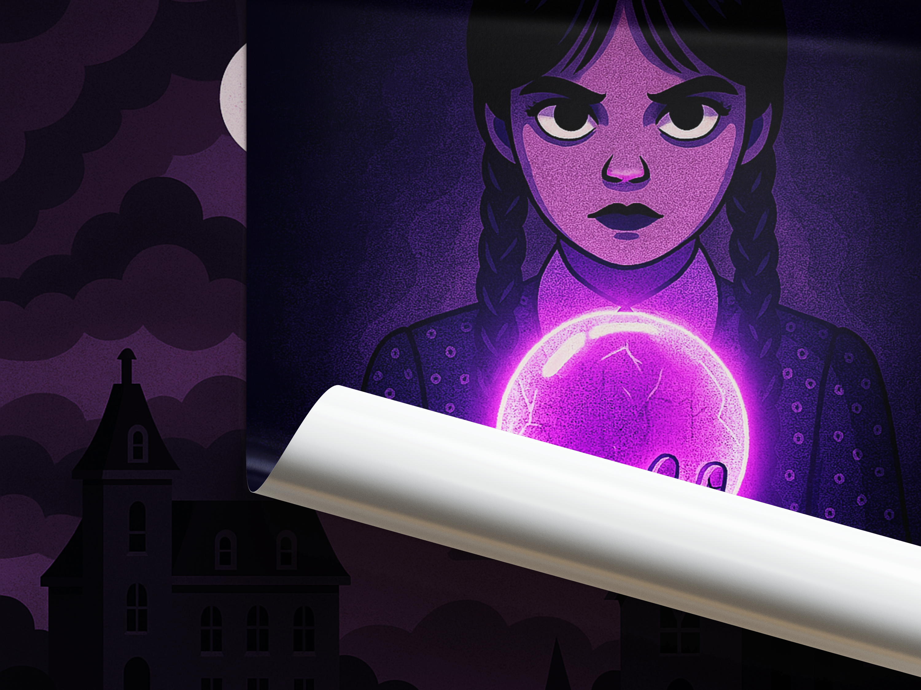 Wednesday - "Crystal Ball" Poster