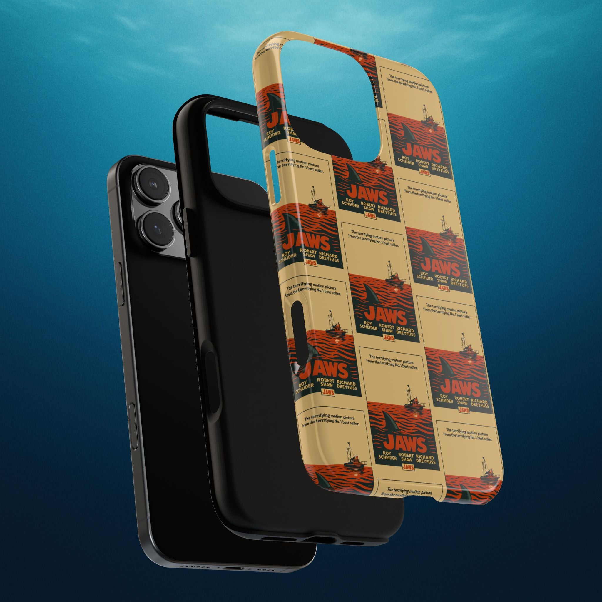 Jaws - “Blood Red Waters" Phone Case