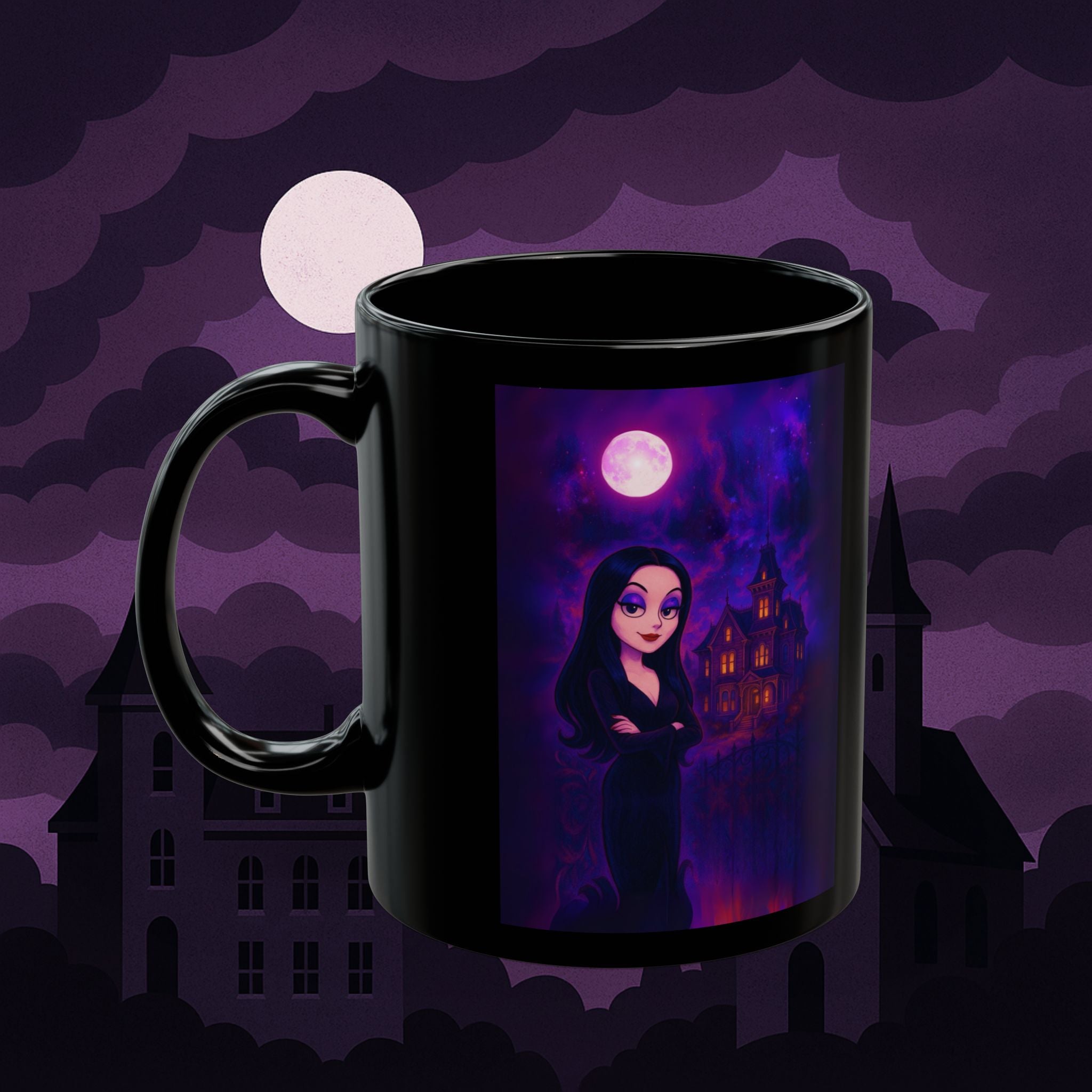Wednesday - "Morticia By Moonlight" Mug