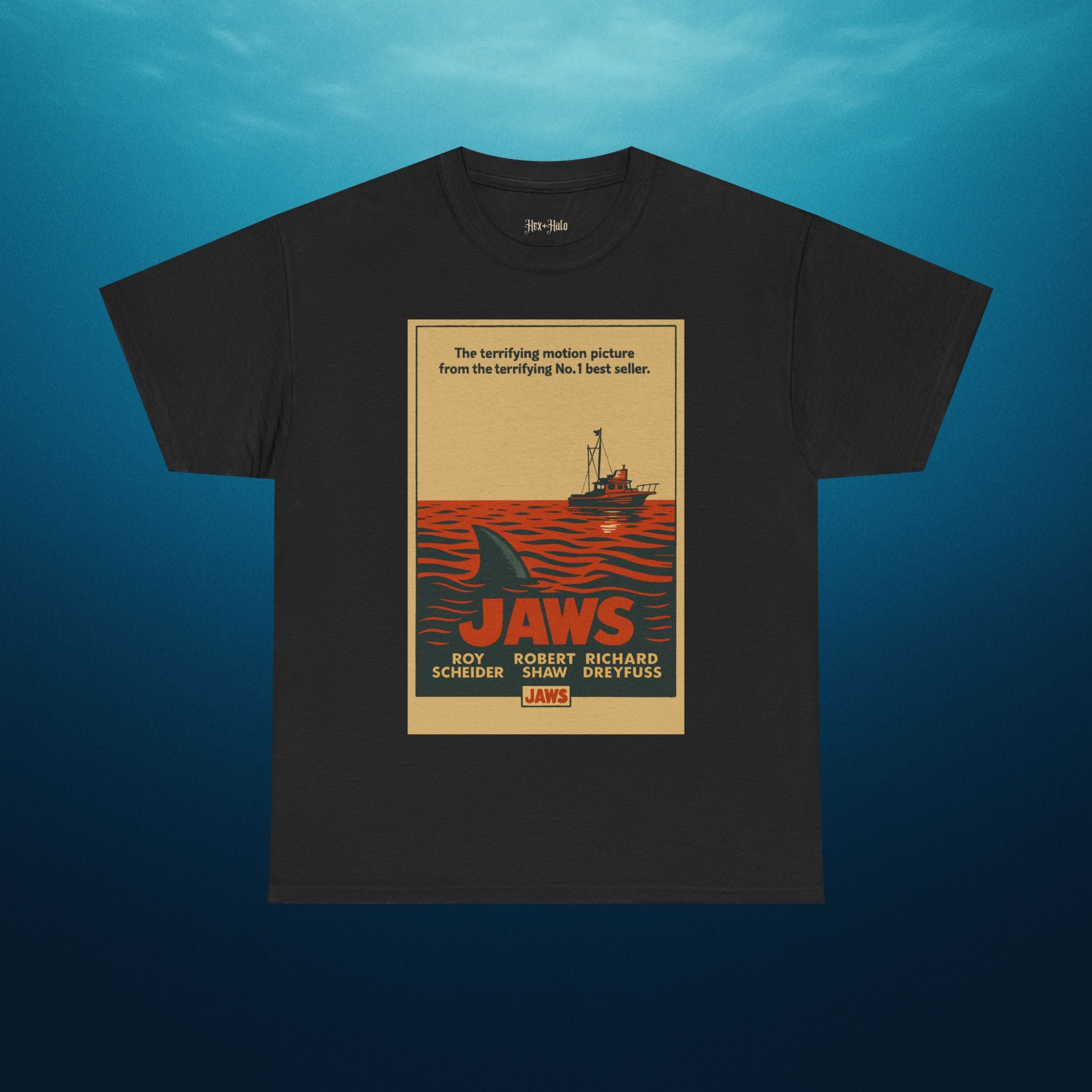 Jaws - “Blood Red Waters" Tee