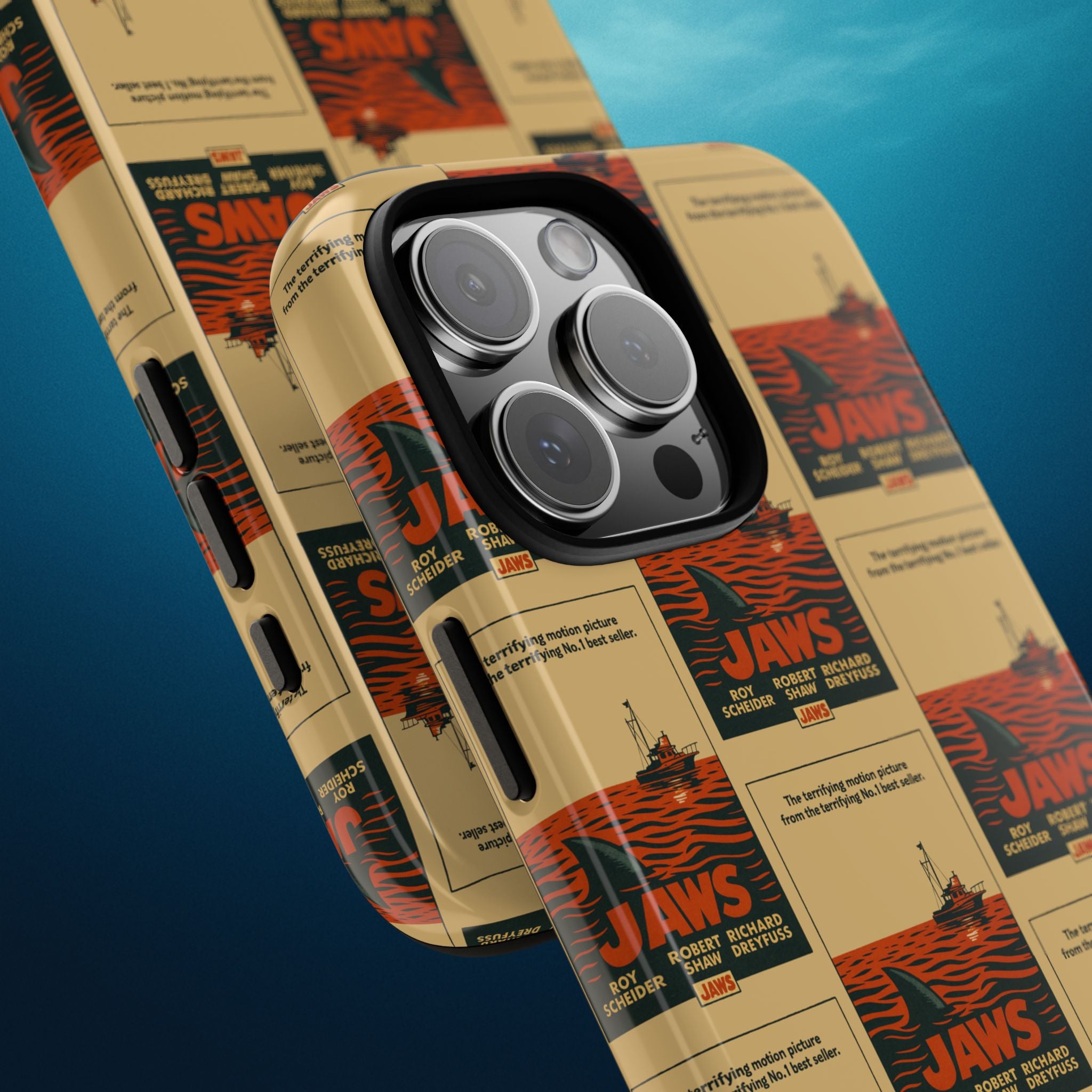 Jaws - “Blood Red Waters" Phone Case