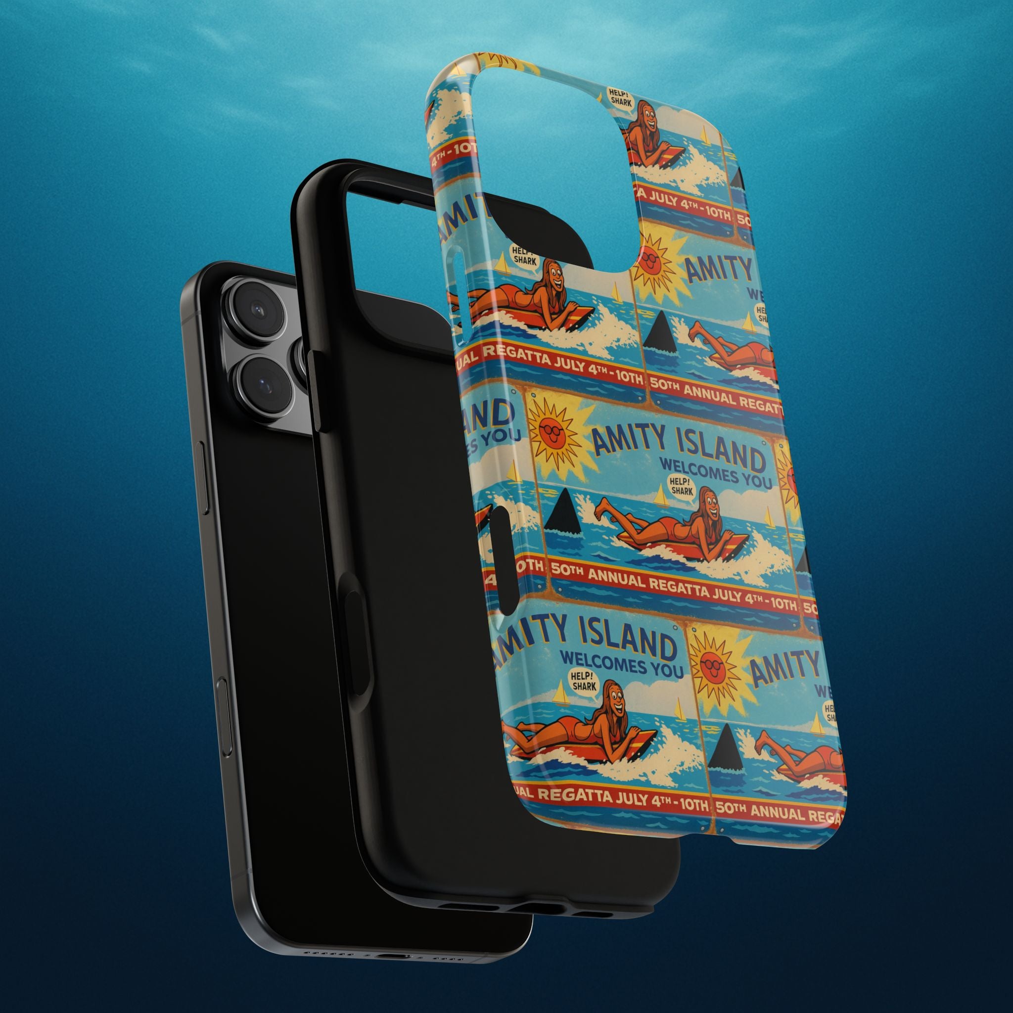 Jaws - "Amity Island" Phone Case