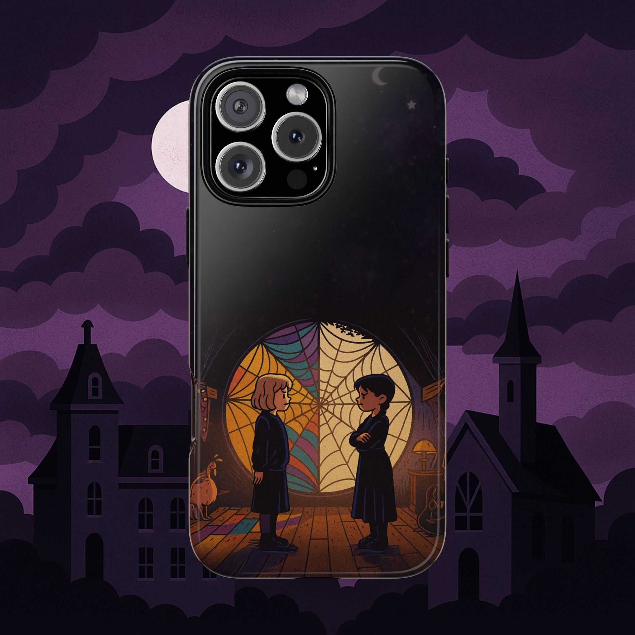 Wednesday - "Roommates" Phone Case