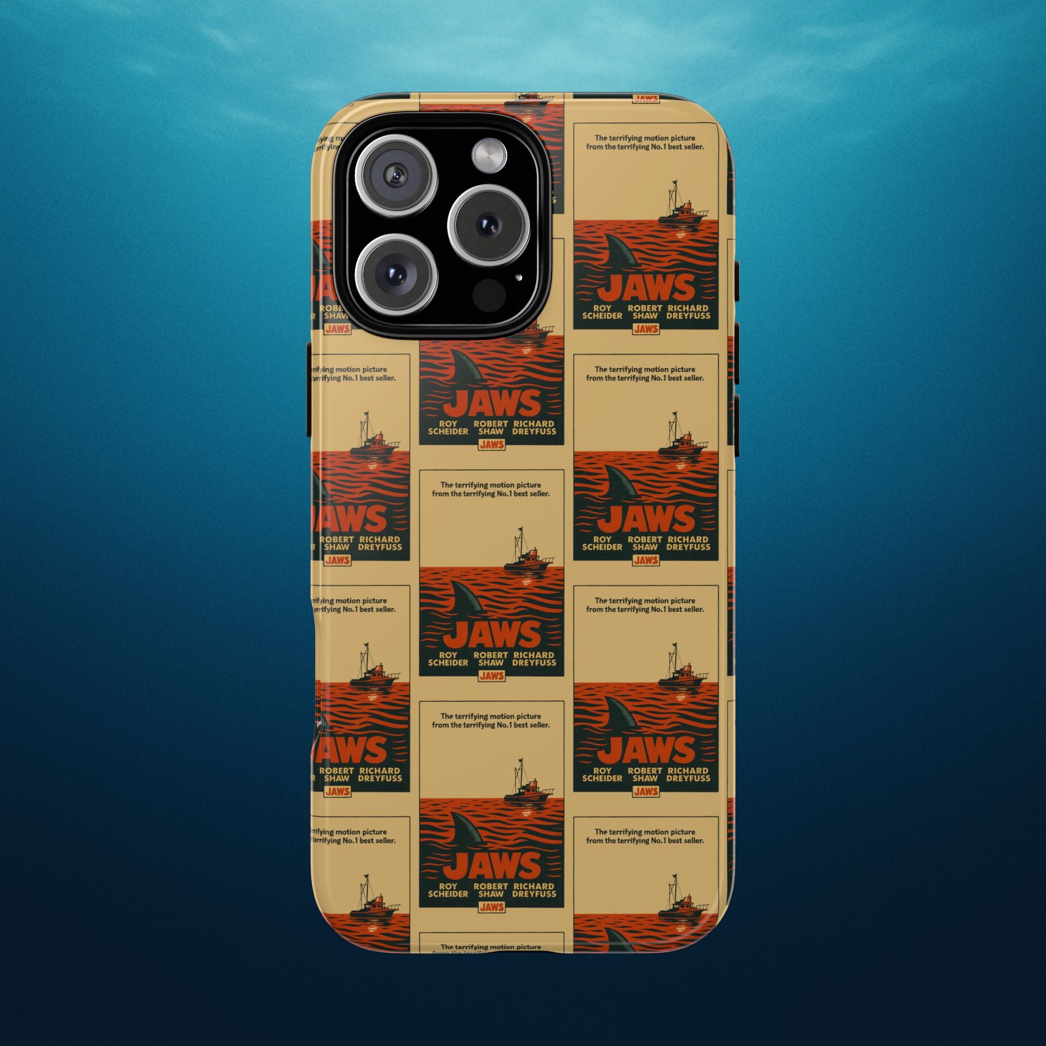 Jaws - “Blood Red Waters" Phone Case