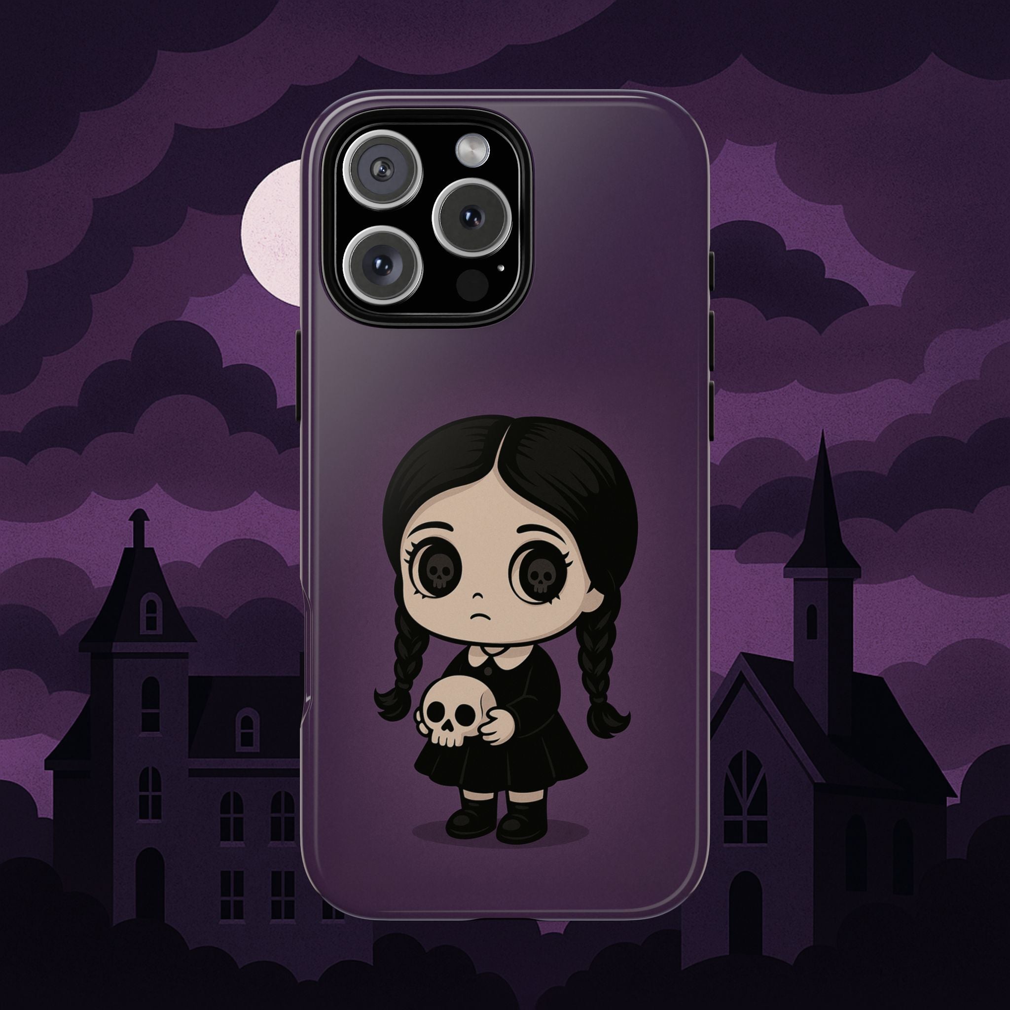 Wednesday - "Skull Keeper Wednesday" Phone Case