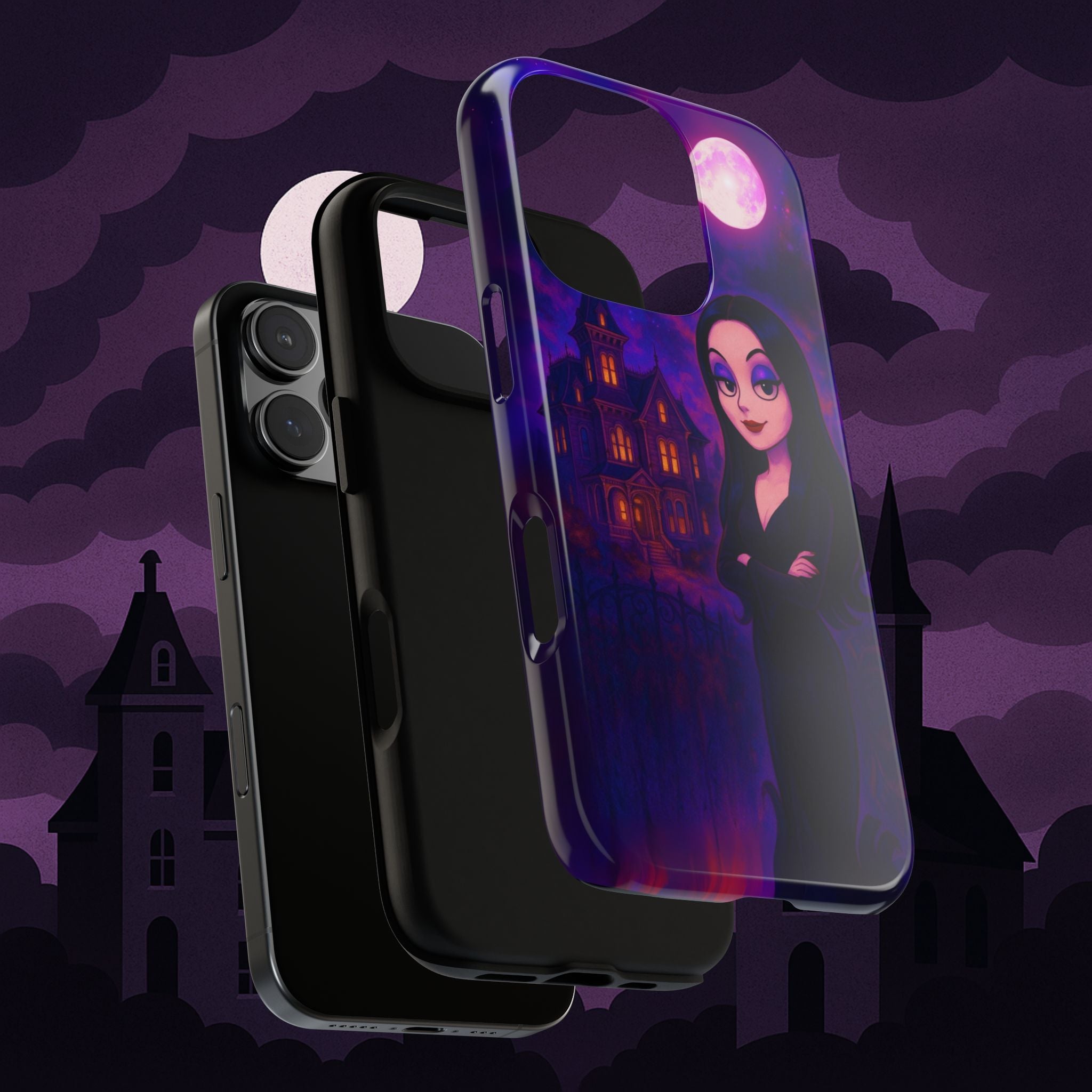 Wednesday - "Morticia By Moonlight" Phone Case